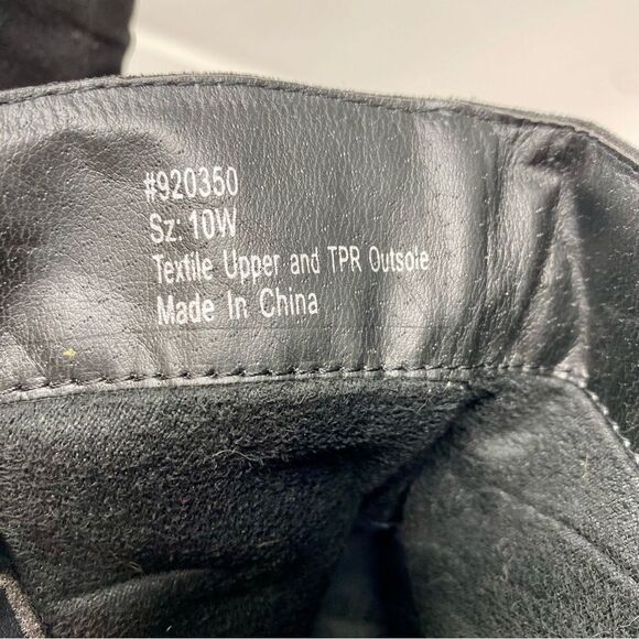 Lane Bryant Suede Wedge Boots- Size 10 Wide - Picture 15 of 16